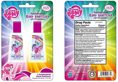 Image Description (My Little Pony Hand Sanitizer 2pk 1 Oz)